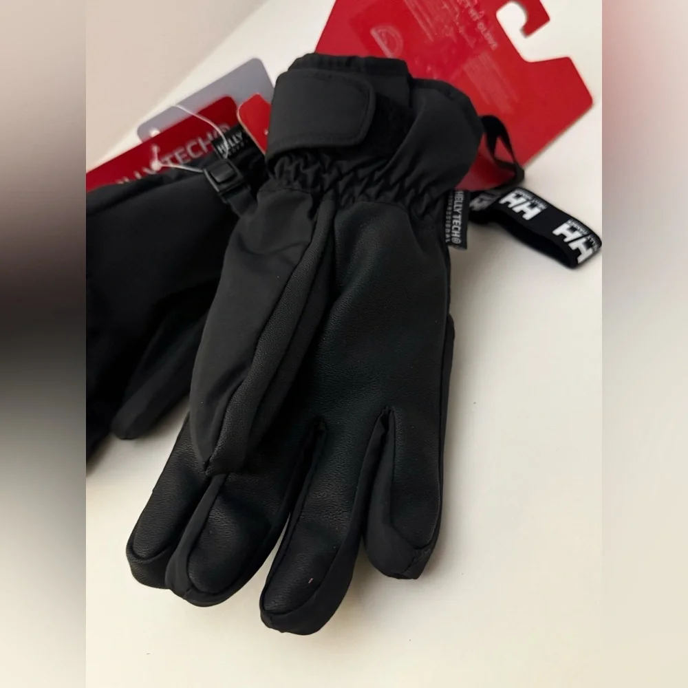 HELLY HANSEN || JR. Swift HT Black Insulated Gloves. Sz. S- 10(Junior)